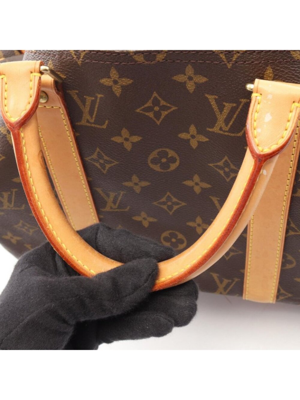 ★SOLD★ Louis Vuitton Boston Bag Keepall 50 Canvas Leather - Picture 11 of 11